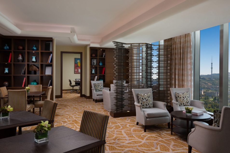 The Ritz-Carlton, Almaty Hotel - Almaty, Kazakhstan - Club Lounge
