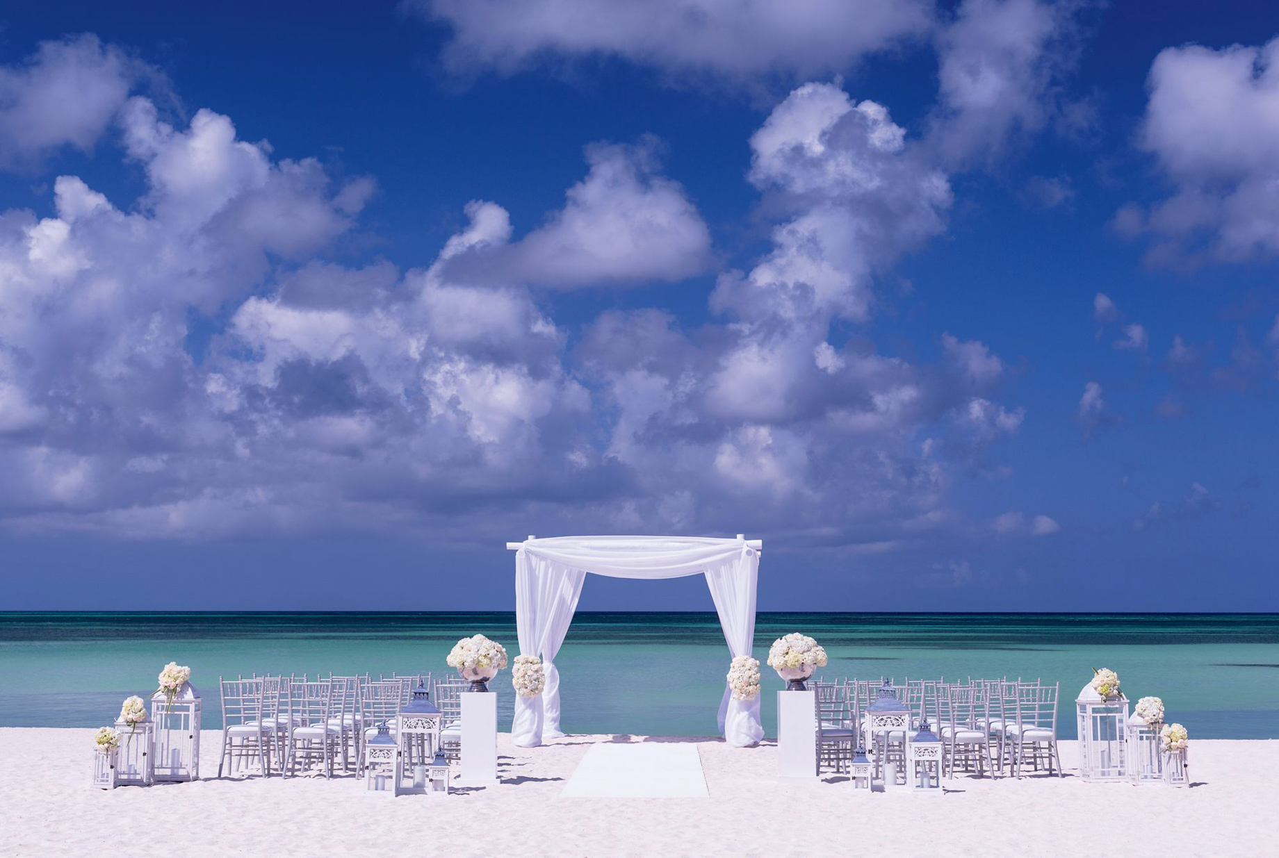 The Ritz-Carlton, Aruba Resort - Palm Beach, Aruba - Beach Wedding
