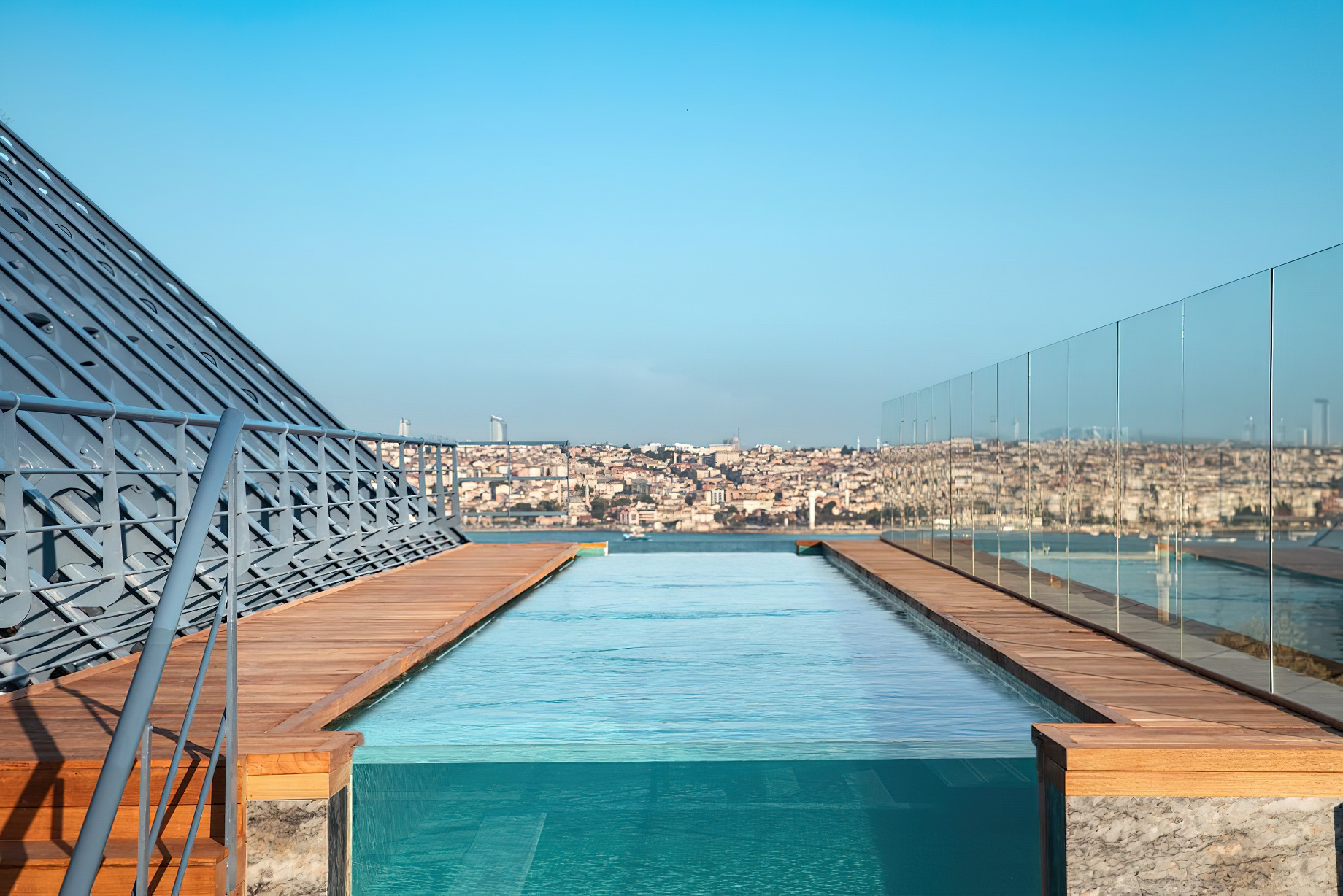 The Ritz-Carlton, Istanbul Hotel – Istanbul, Turkey – Outdoor Infinity Pool