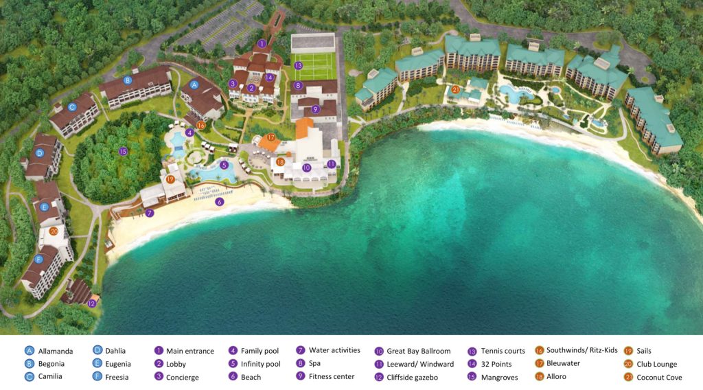 097 - The Ritz-Carlton, St. Thomas Resort - St. Thomas, U.S. Virgin Islands - Map