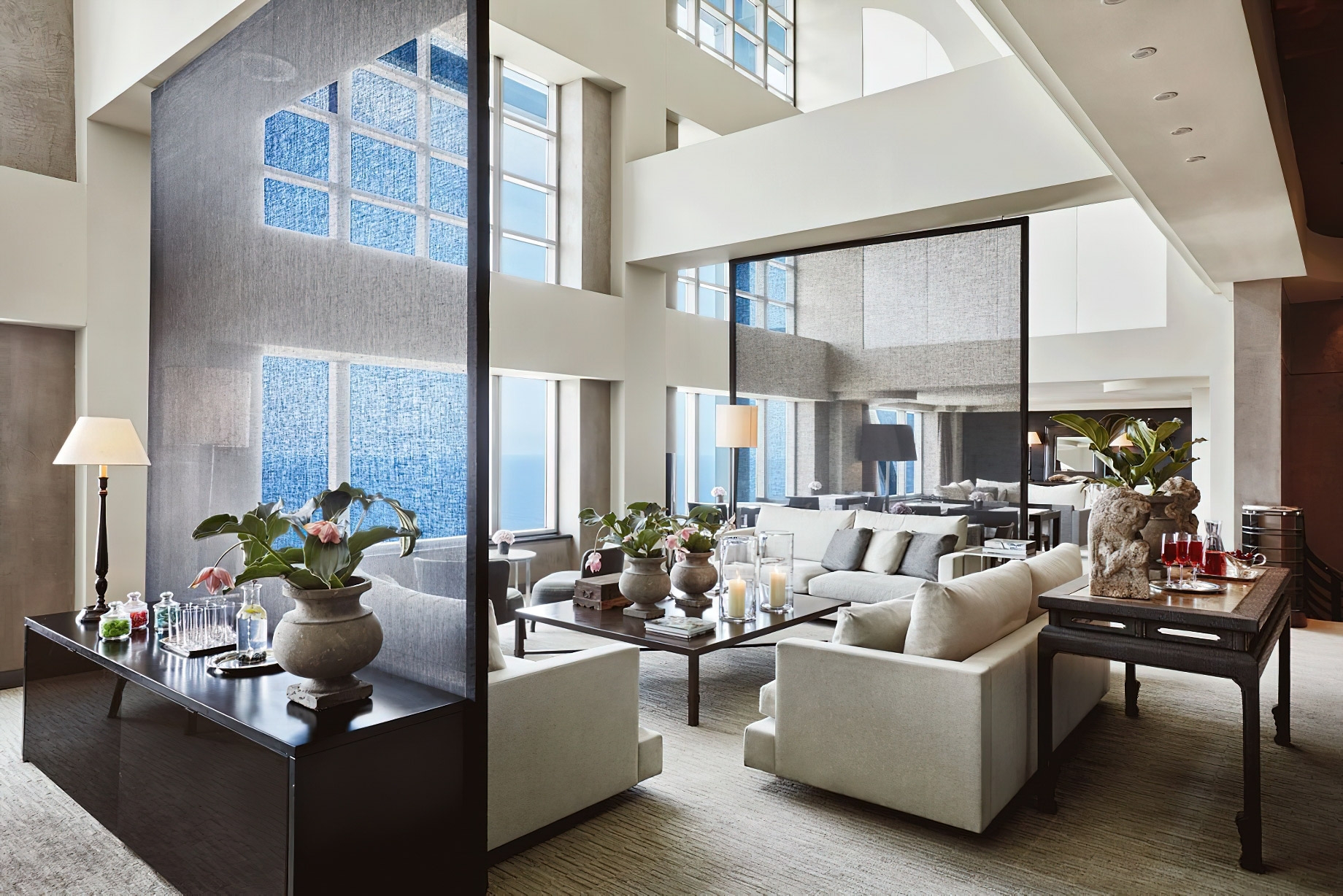 Hotel Arts Barcelona Ritz-Carlton – Barcelona, Spain – Club Lounge Interior