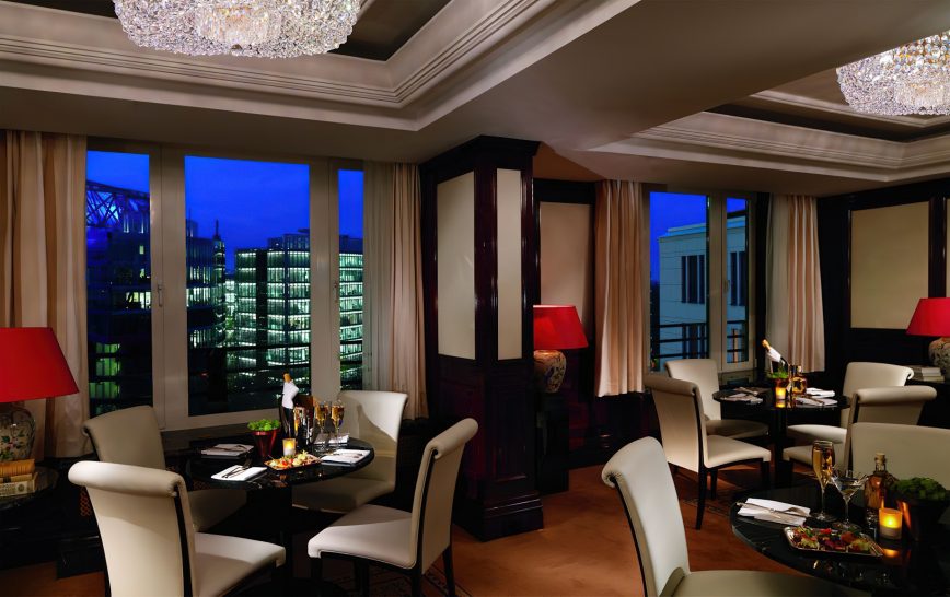 The Ritz-Carlton, Berlin Hotel - Berlin, Germany - Club Lounge Night