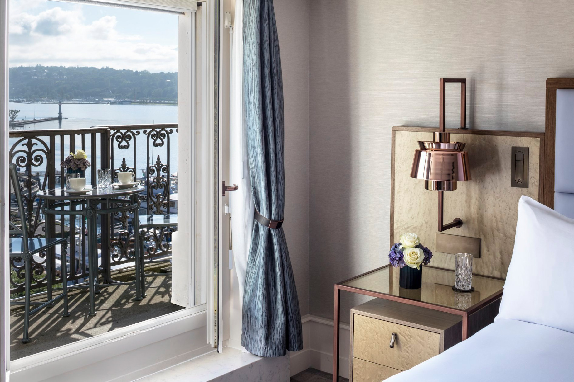 The Ritz-Carlton Hotel de la Paix, Geneva – Geneva, Switzerland – Lake Front Suite View