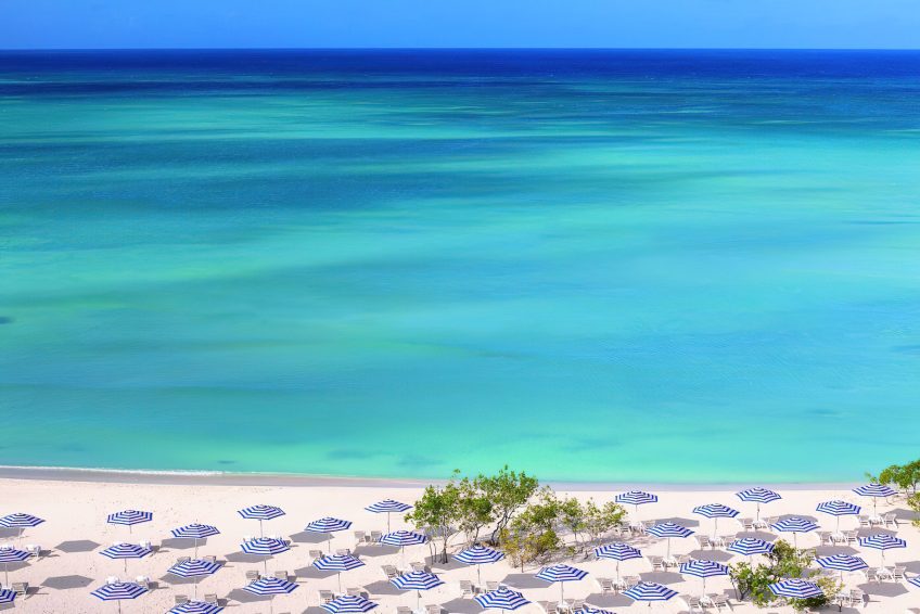 The Ritz-Carlton, Aruba Resort - Palm Beach, Aruba - Beach Umbrellas