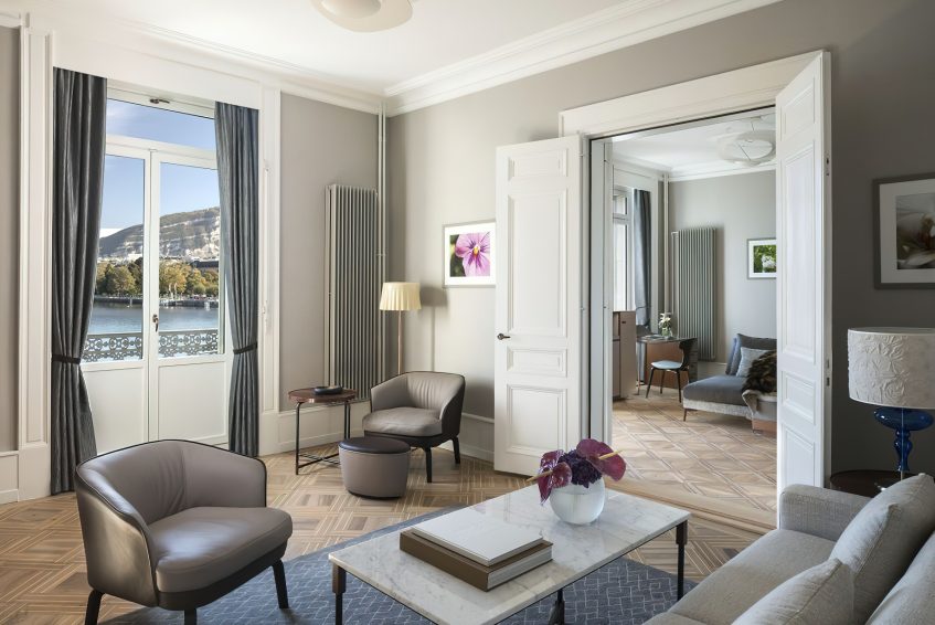 The Ritz-Carlton Hotel de la Paix, Geneva - Geneva, Switzerland - Mont-Blanc Suite