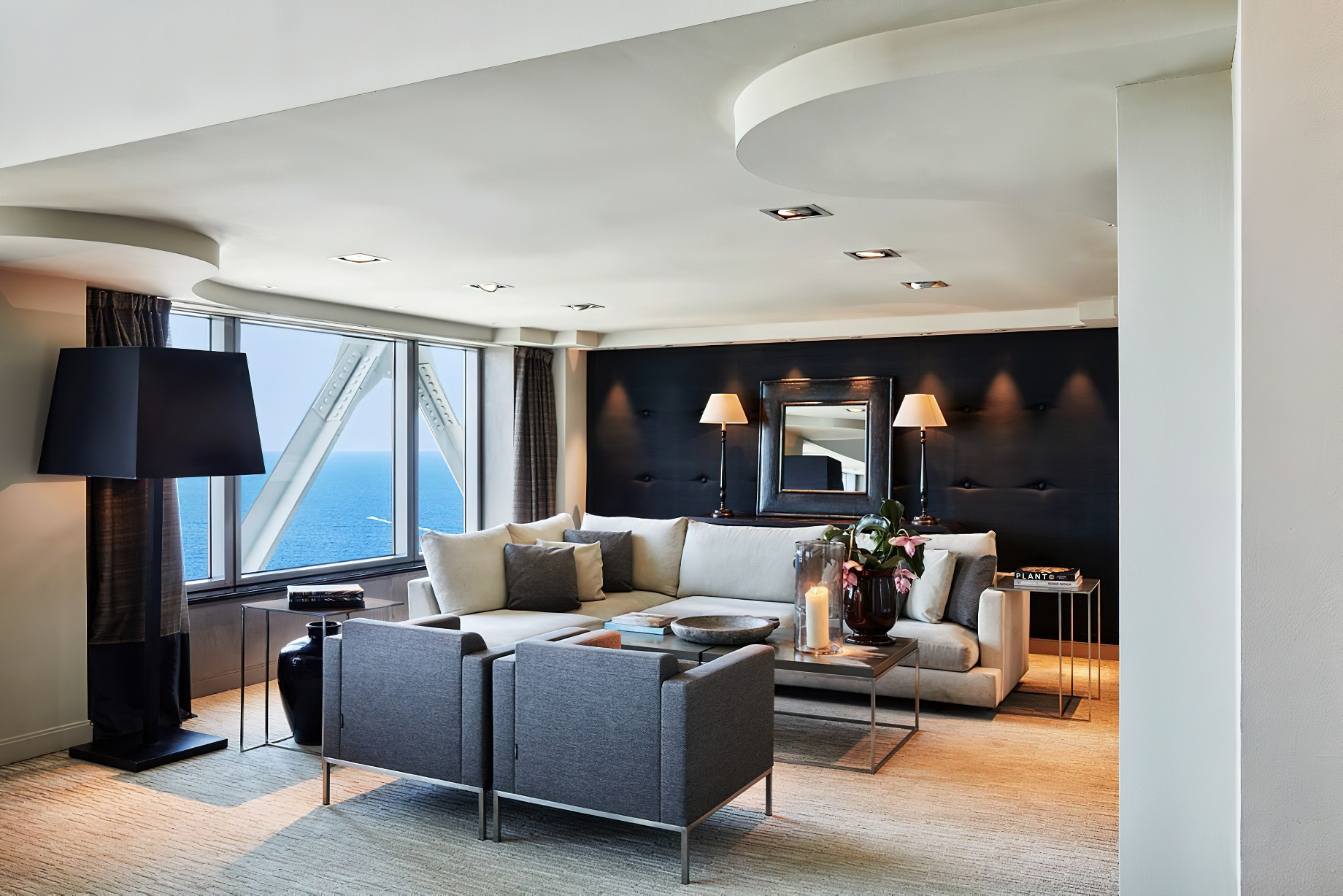 Hotel Arts Barcelona Ritz-Carlton – Barcelona, Spain – Club Lounge Seating