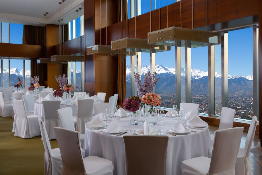 The Ritz-Carlton, Almaty Hotel - Almaty, Kazakhstan - Wedding Reception