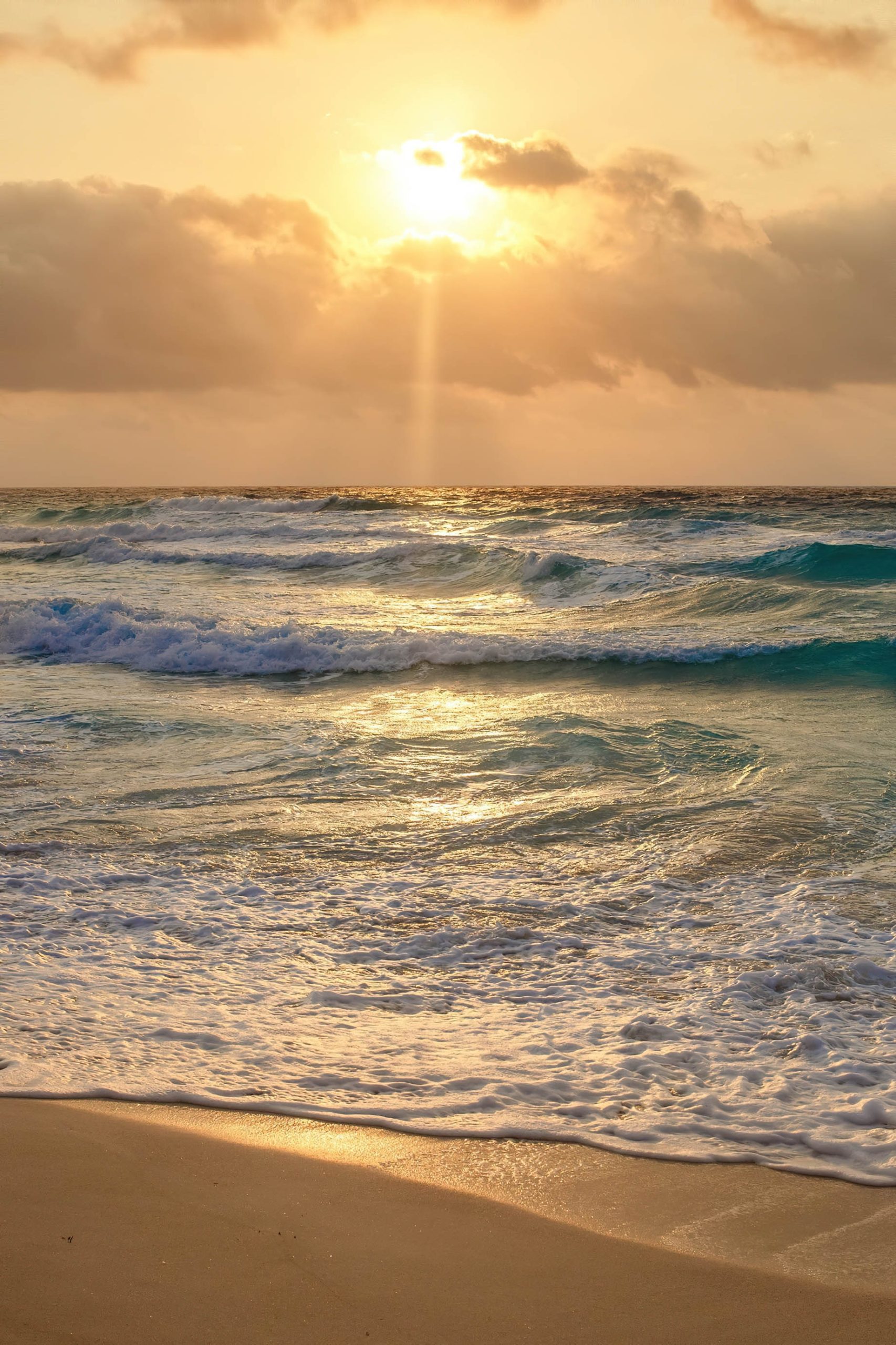 The Ritz-Carlton, Cancun Resort – Cancun, Mexico – Ocean Sunset