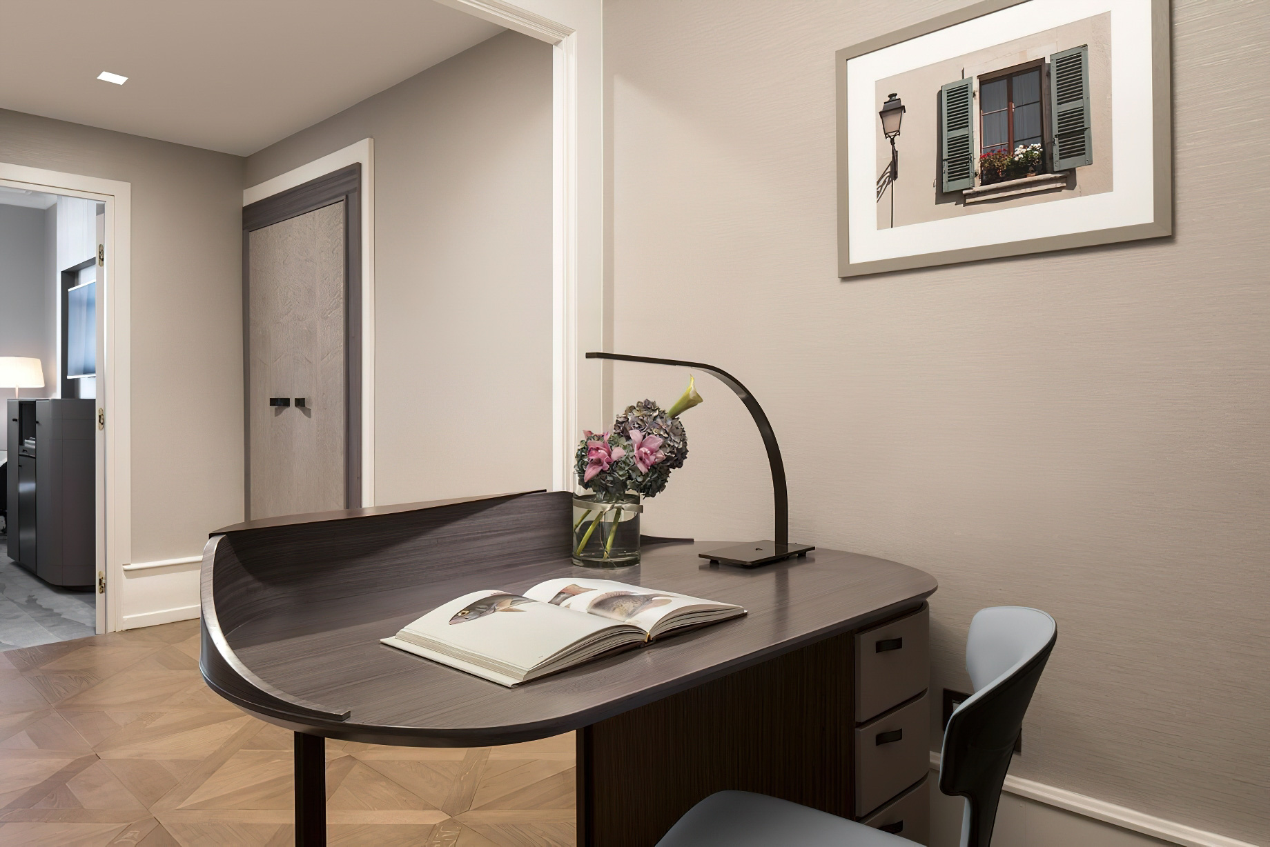 The Ritz-Carlton Hotel de la Paix, Geneva – Geneva, Switzerland – Classic Garden View Room Desk