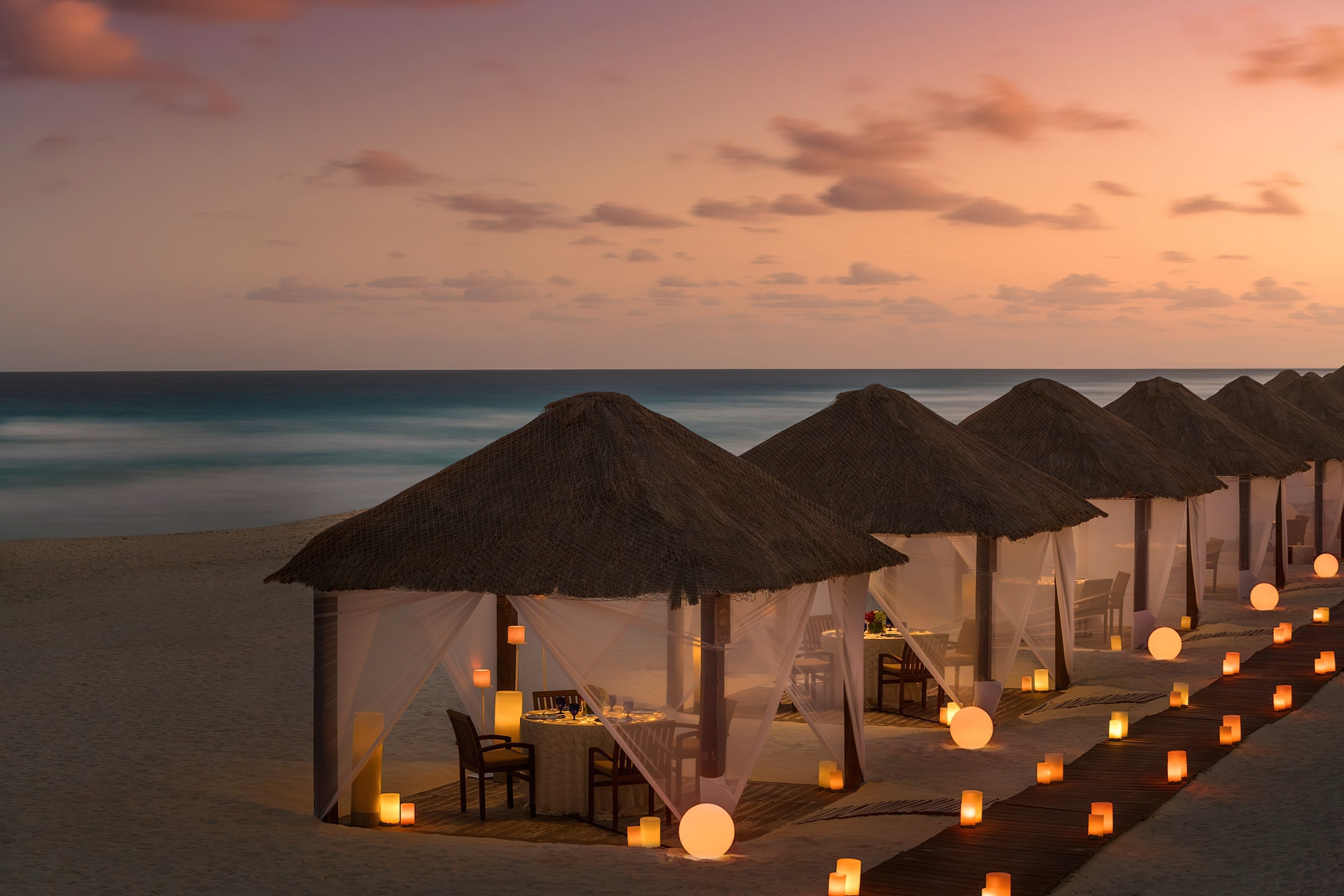 The Ritz-Carlton, Cancun Resort – Cancun, Mexico – Casitas Beachfront Dining