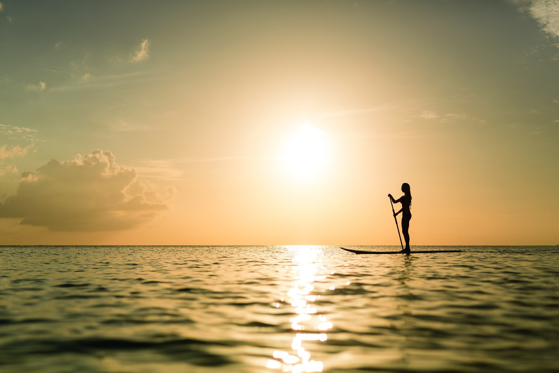 The Ritz-Carlton, Grand Cayman Resort – Seven Mile Beach, Cayman Islands – Paddle Boarding Ocean View Sunset