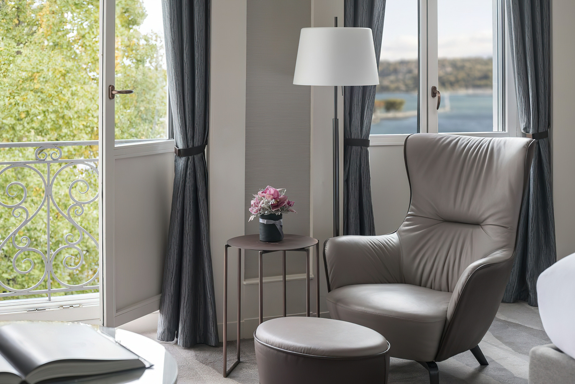 The Ritz-Carlton Hotel de la Paix, Geneva – Geneva, Switzerland – Deluxe Lake View Room Lounge Chair