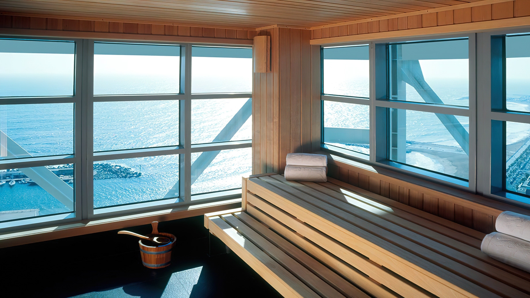 Hotel Arts Barcelona Ritz-Carlton – Barcelona, Spain – Spa Sauna