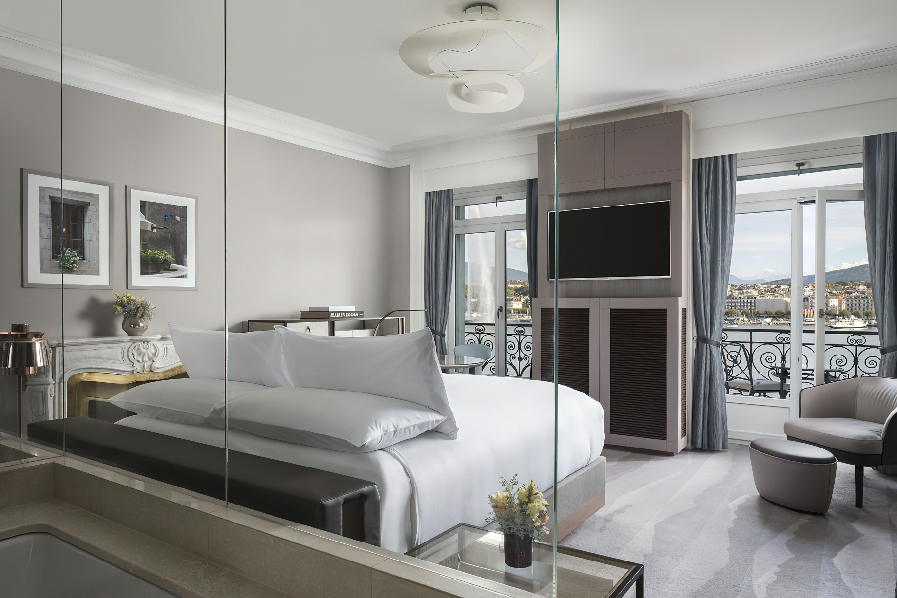 The Ritz-Carlton Hotel de la Paix, Geneva – Geneva, Switzerland – Premium Lake Front Room Interior