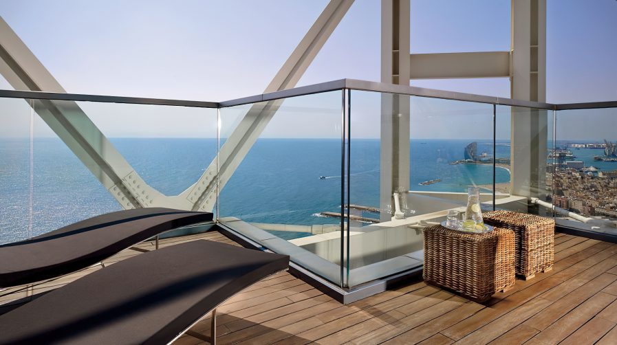 Hotel Arts Barcelona Ritz-Carlton - Barcelona, Spain - Spa Deck