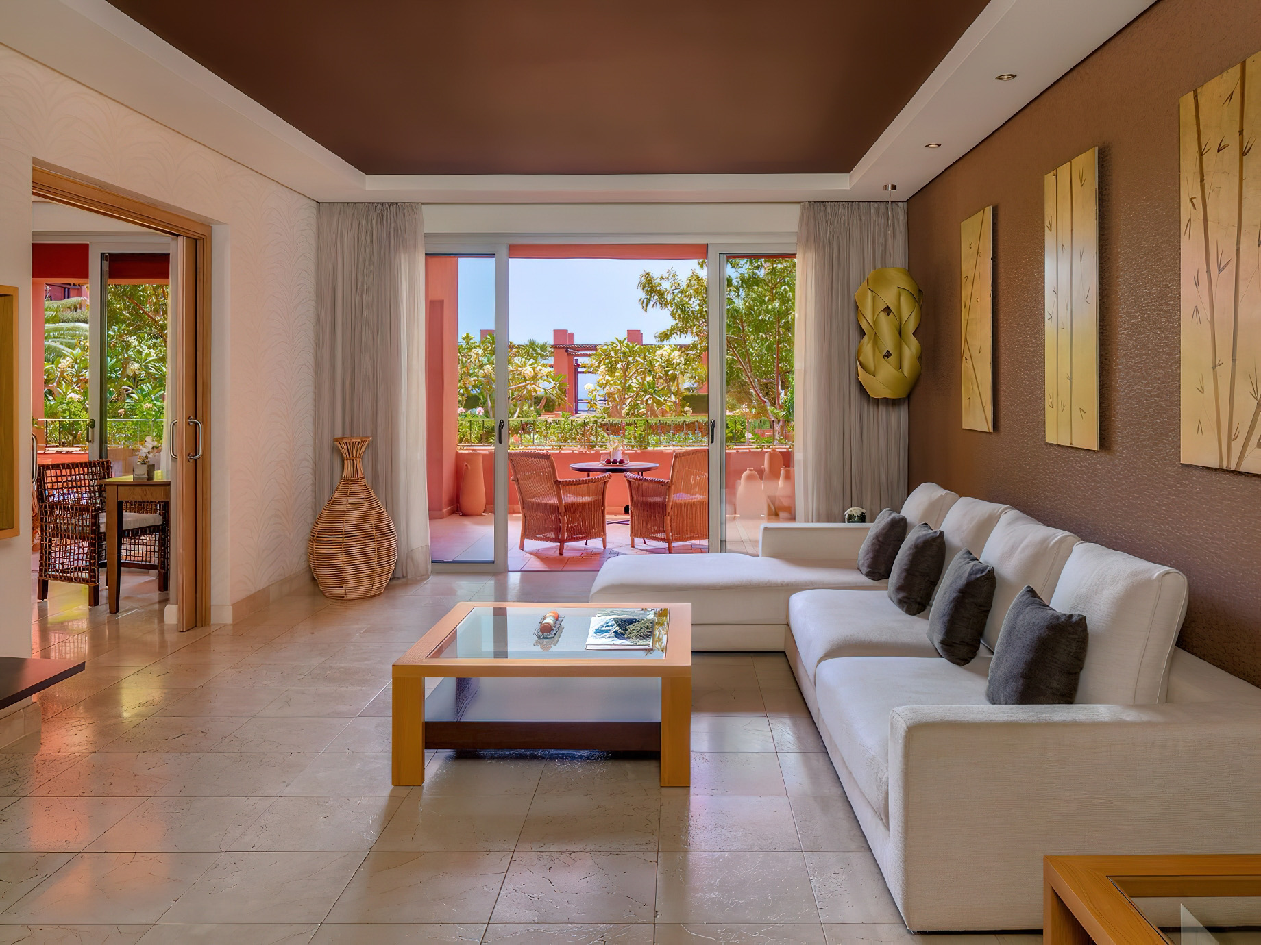 The Ritz-Carlton, Abama Resort – Santa Cruz de Tenerife, Spain – Citadel One Bedroom Suite Living Area
