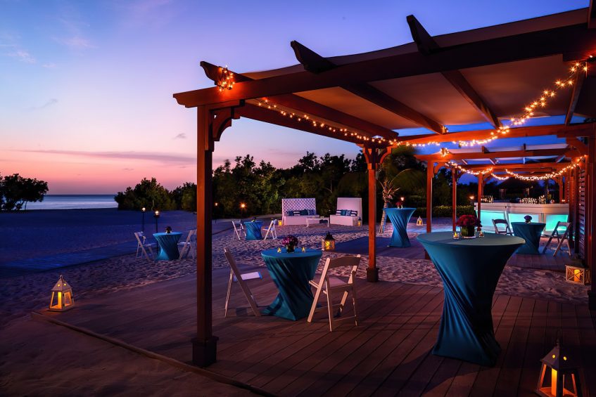 The Ritz-Carlton, Aruba Resort - Palm Beach, Aruba - Beach Venue Sunset