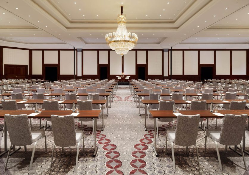 The Ritz-Carlton, Berlin Hotel - Berlin, Germany - Grand Ballroom Meeting Setup