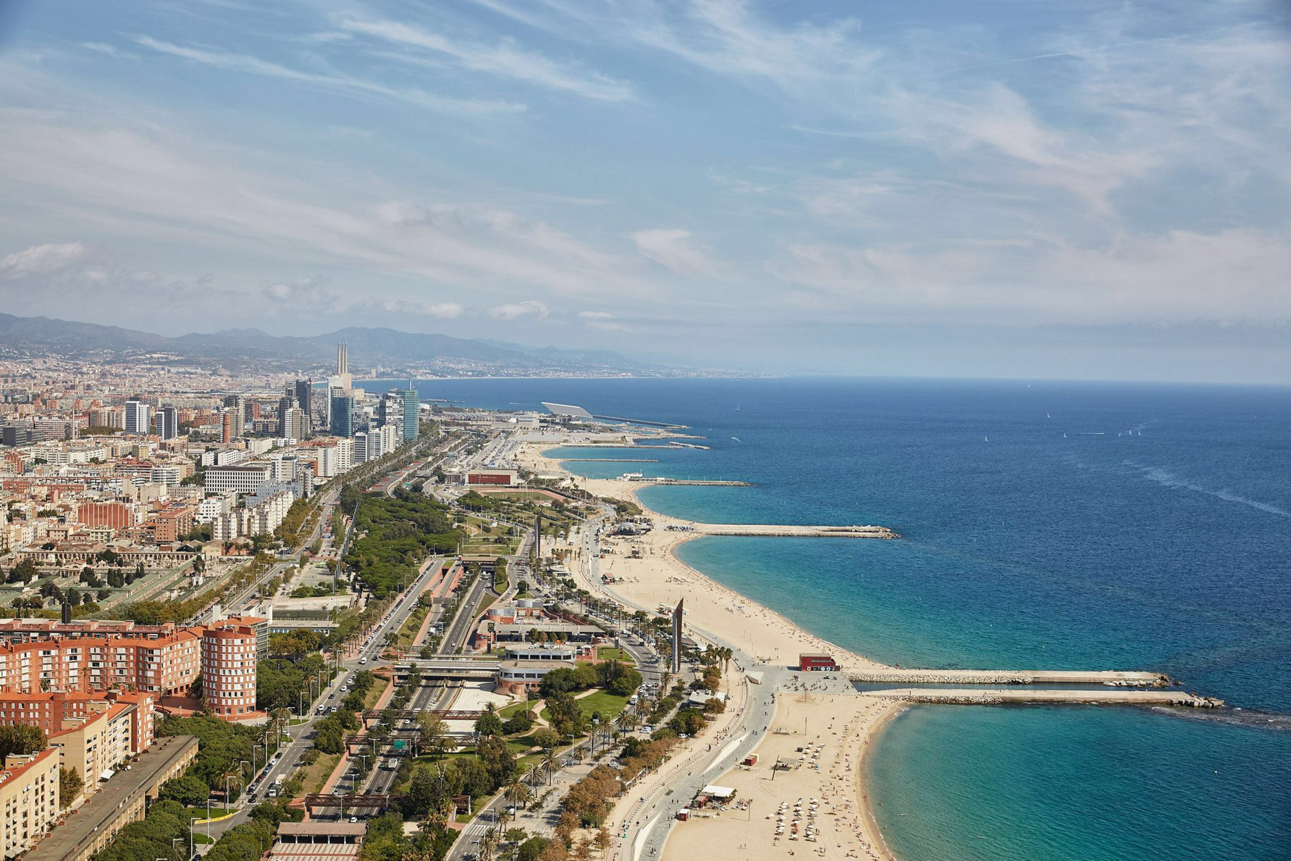 Hotel Arts Barcelona Ritz-Carlton – Barcelona, Spain – Beach View