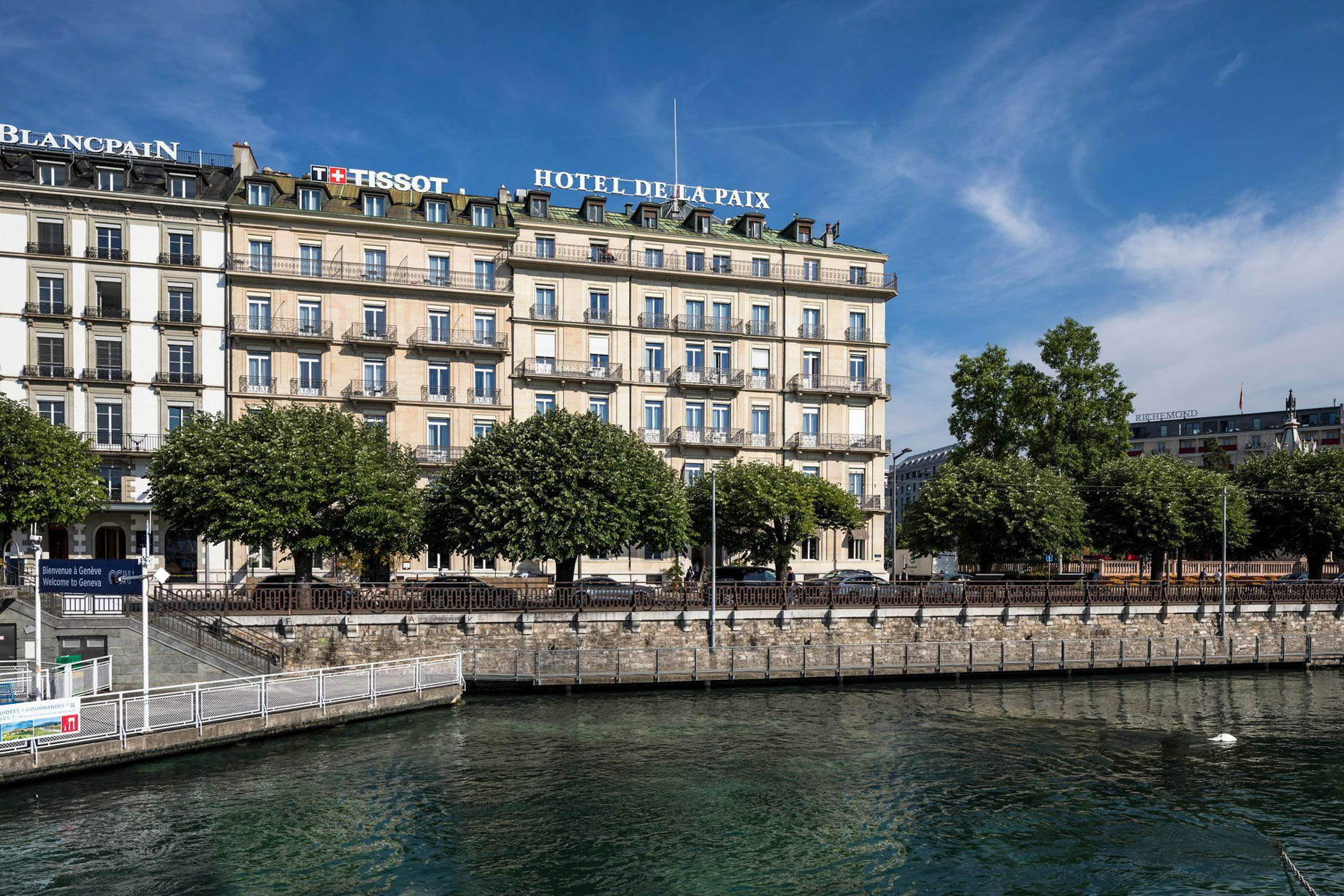 The Ritz-Carlton Hotel de la Paix, Geneva – Geneva, Switzerland – Hotel Exterior Lakefront
