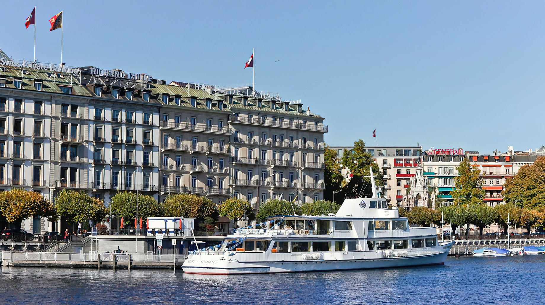 The Ritz-Carlton Hotel de la Paix, Geneva – Geneva, Switzerland – Hotel Exterior Lakefront