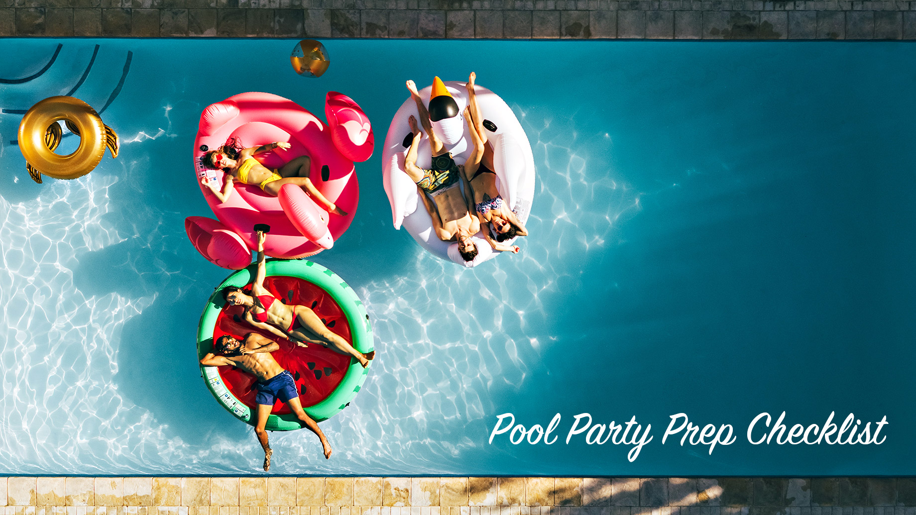 Pool Party Prep Checklist