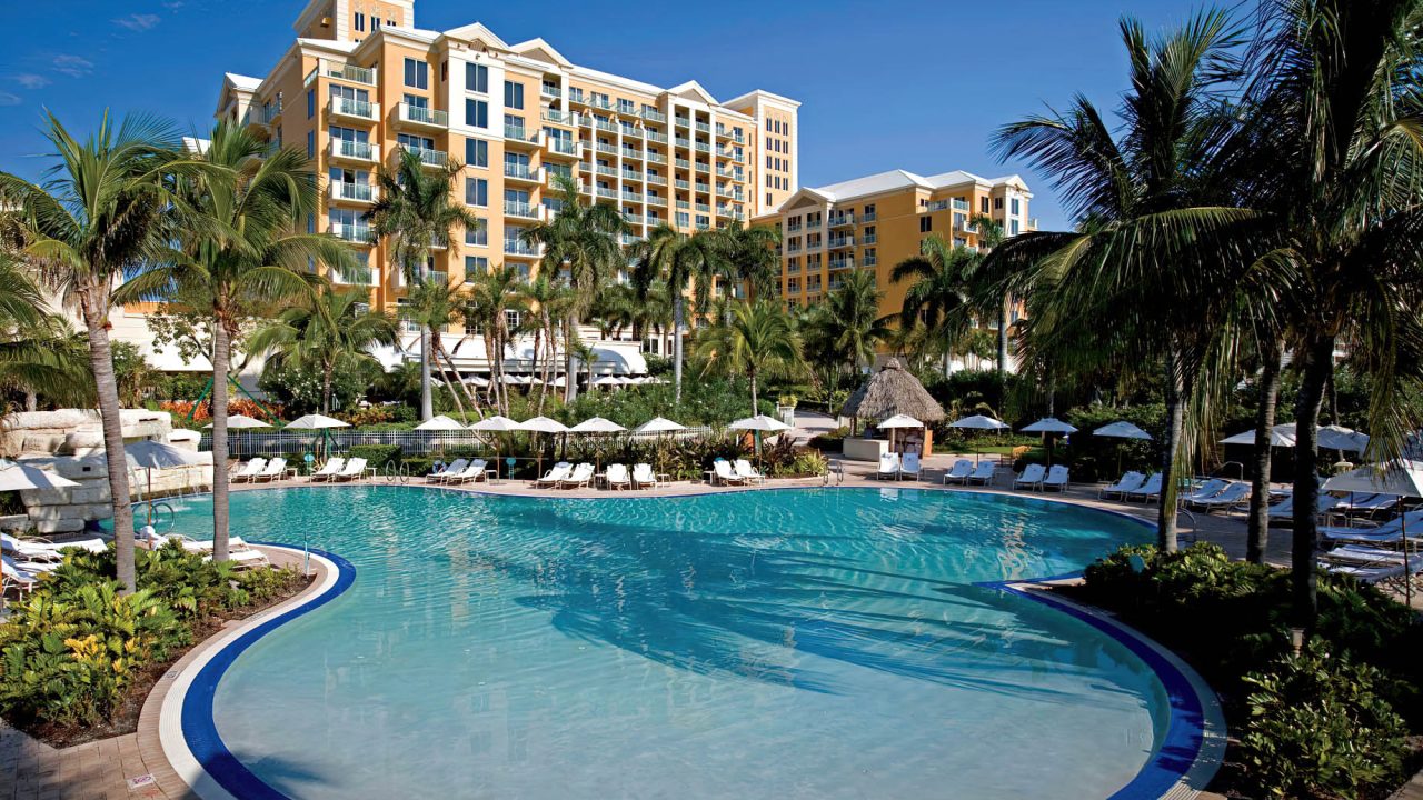 The Ritz-Carlton Key Biscayne, Miami Hotel - Miami, FL, USA - Exterior Pool View