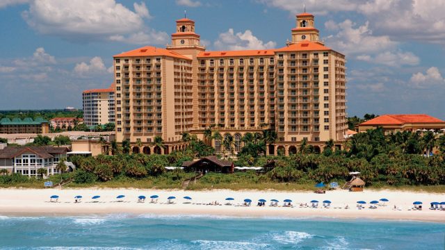 The Ritz-Carlton, Naples Resort - Naples, FL, USA - Aerial Beach View