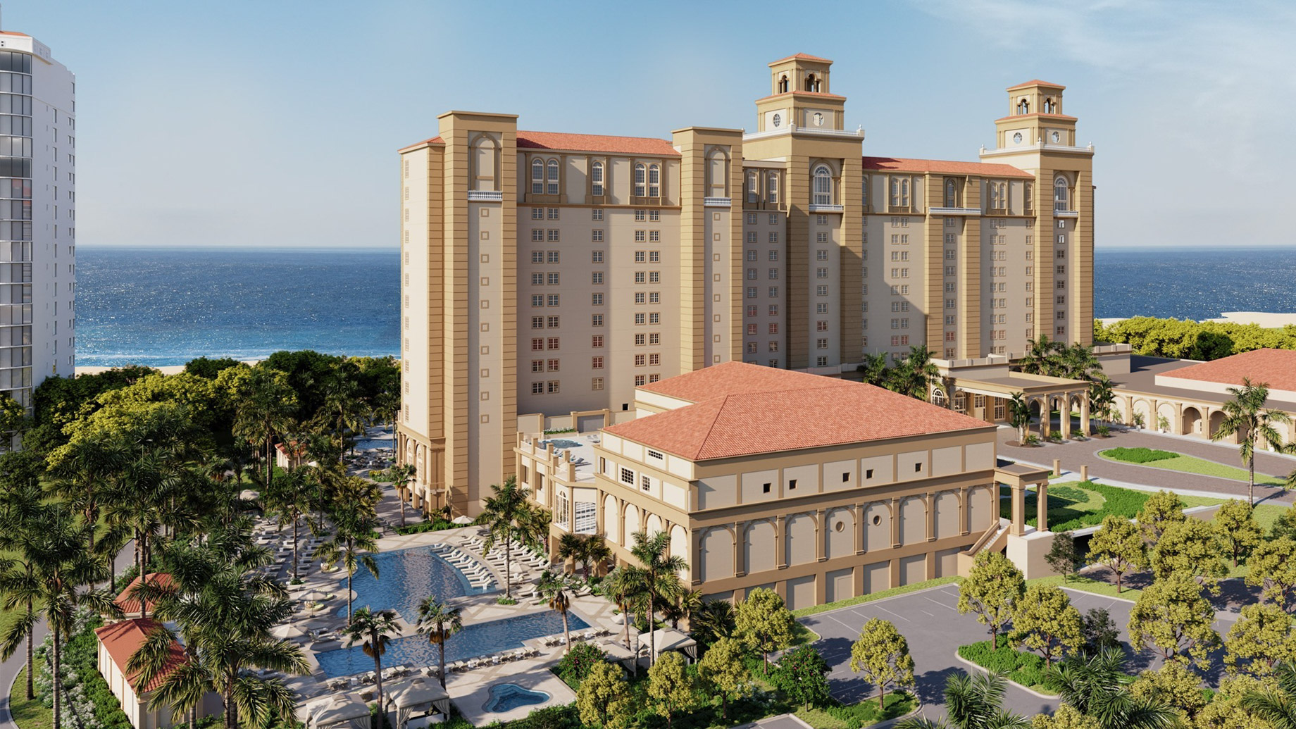 The Ritz-Carlton, Naples Resort – Naples, FL, USA – Aerial Property View