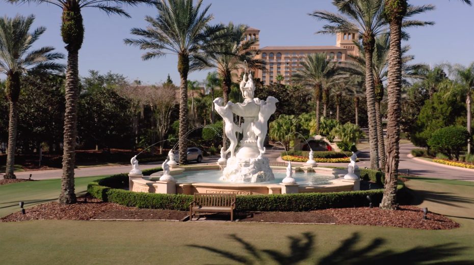 The Ritz-Carlton Orlando, Grande Lakes Resort - Orlando, FL, USA - Entrance Fountain