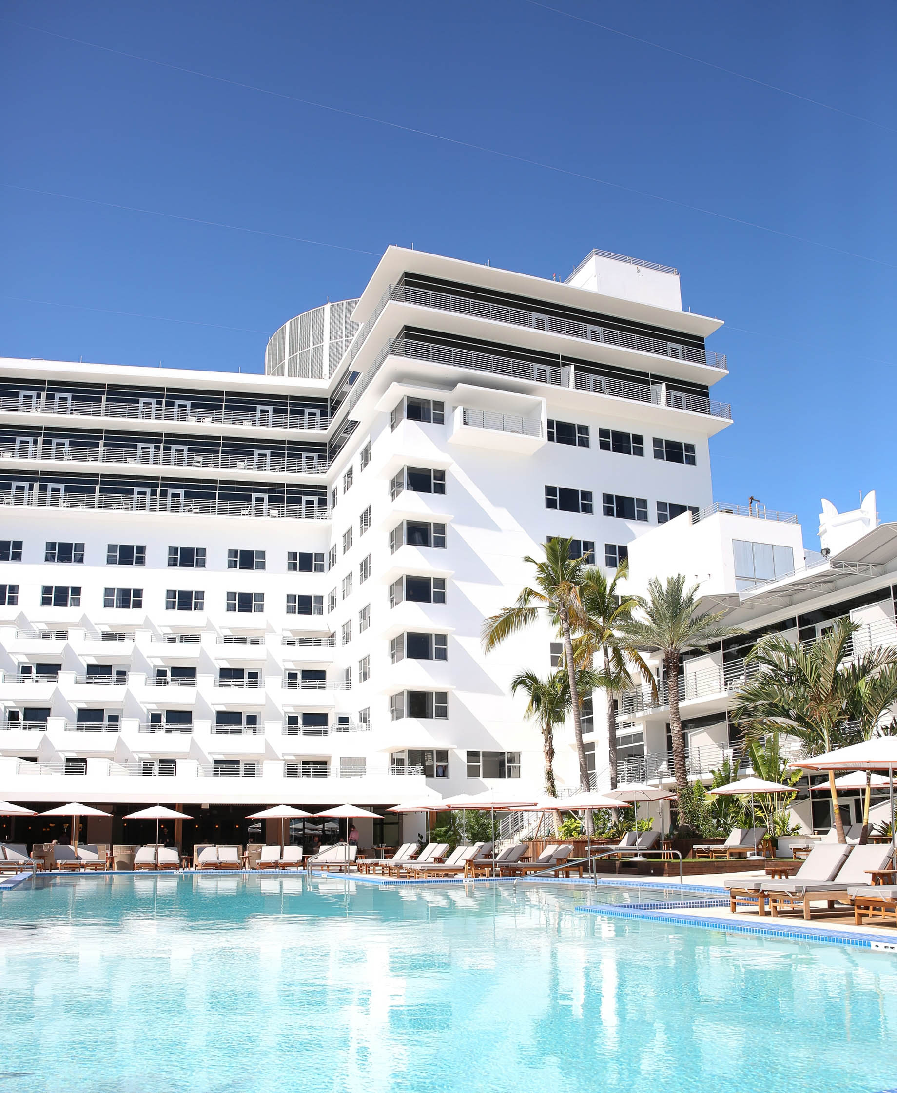 The Ritz-Carlton, South Beach Hotel – Miami Beach, FL, USA – Exterior Pool View