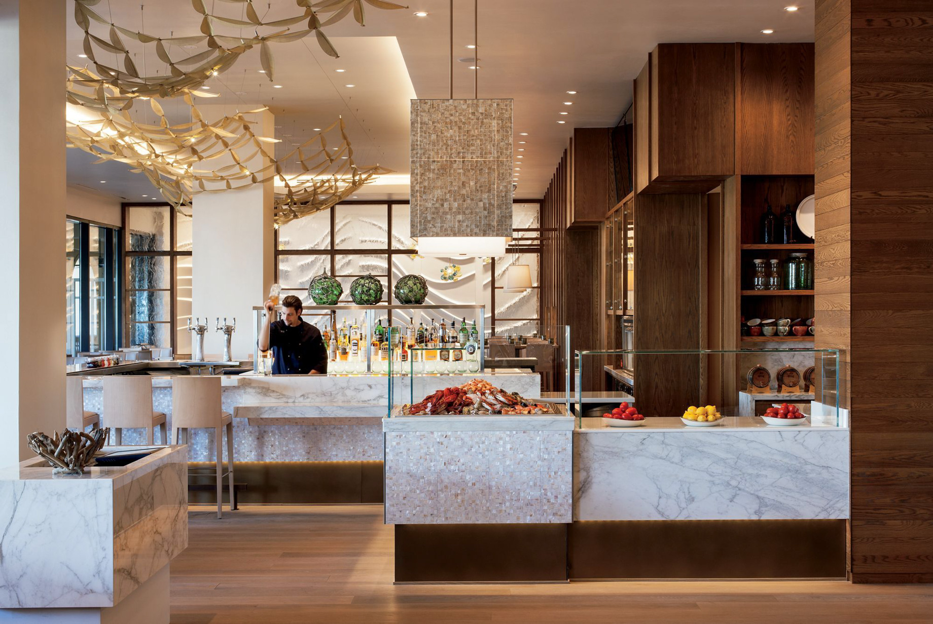 The Ritz-Carlton, Sarasota Hotel – Sarasota, FL, USA – Jack Dusty Restaurant Gourmet Food Station