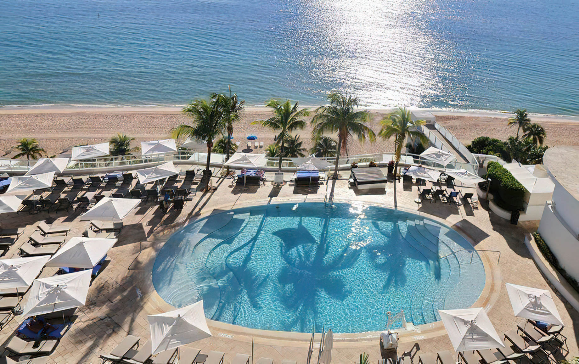 The Ritz-Carlton, Fort Lauderdale Hotel – Fort Lauderdale, FL, USA – Exterior Pool Ocean View