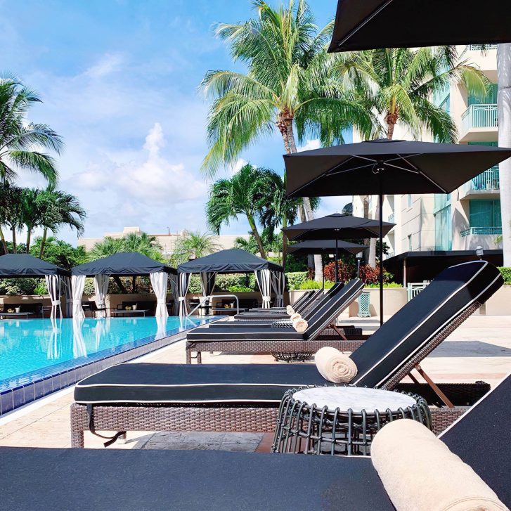 The Ritz-Carlton Coconut Grove, Miami Hotel - Miami, FL, USA - Exterior Pool Deck