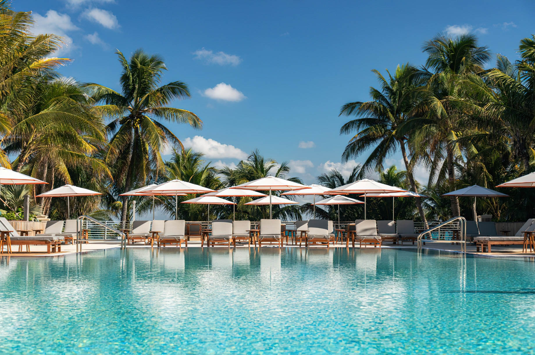 The Ritz-Carlton, South Beach Hotel – Miami Beach, FL, USA – Exterior Pool Deck