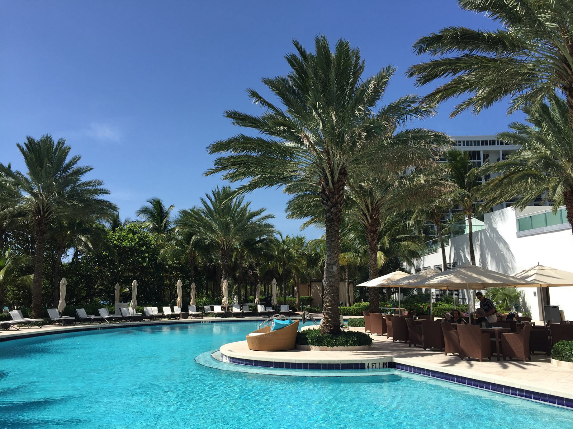 The Ritz-Carlton Bal Harbour, Miami Resort – Bal Harbour, FL, USA – Pool Deck