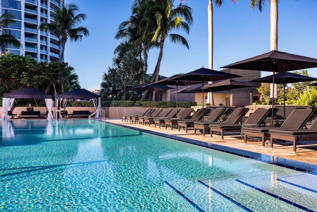 The Ritz-Carlton Coconut Grove, Miami Hotel - Miami, FL, USA - Exterior Pool Deck Chairs