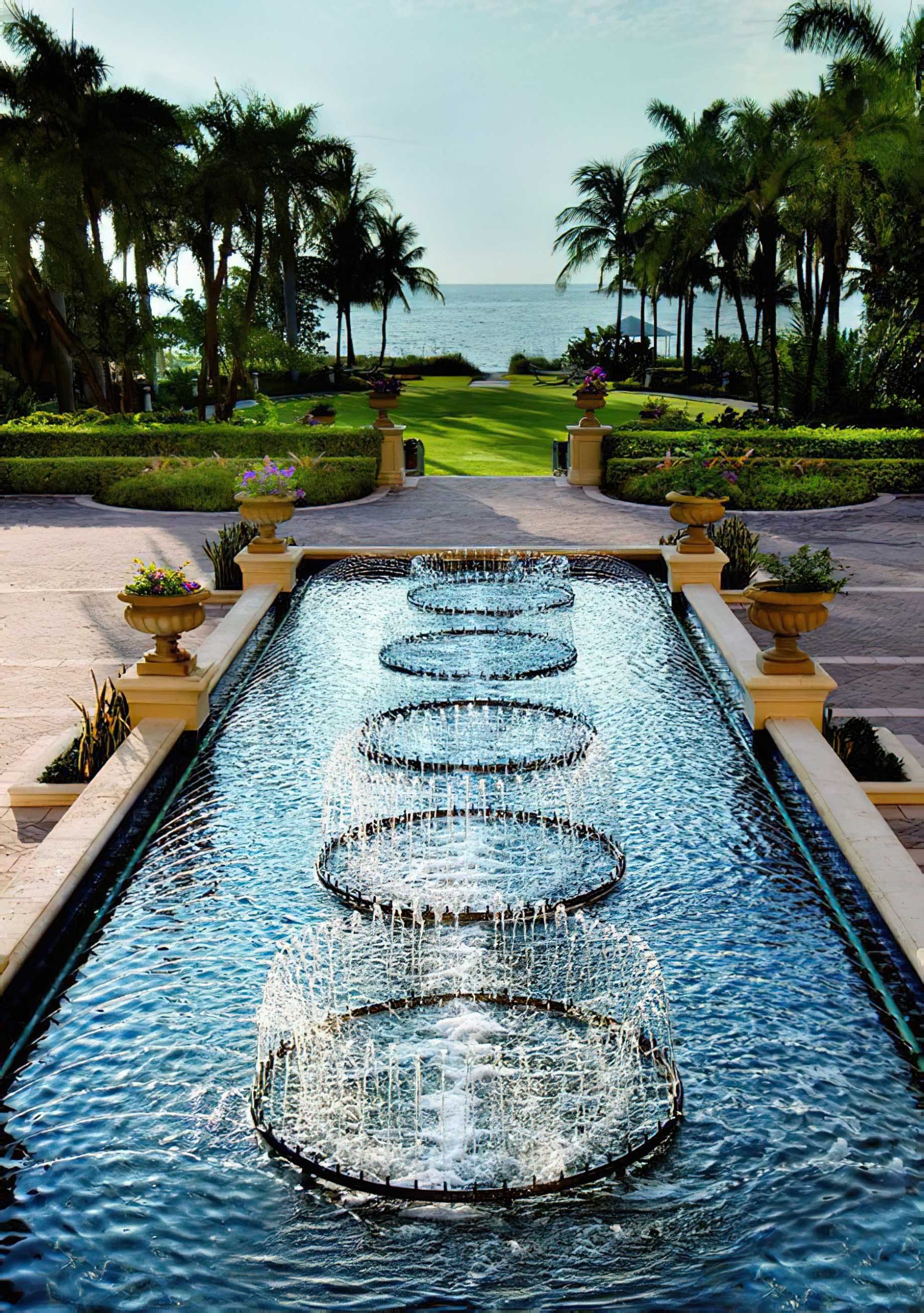 The Ritz-Carlton Key Biscayne, Miami Hotel – Miami, FL, USA – Fountain View