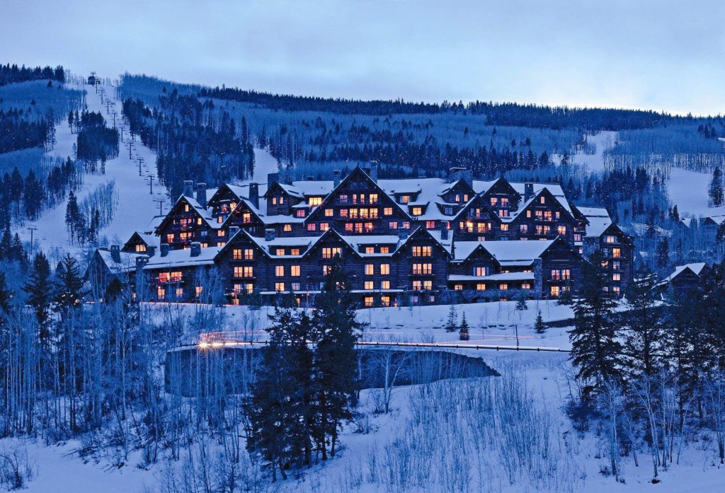 The Ritz-Carlton, Bachelor Gulch Resort - Avon, CO, USA - Resort Mountain View Winter