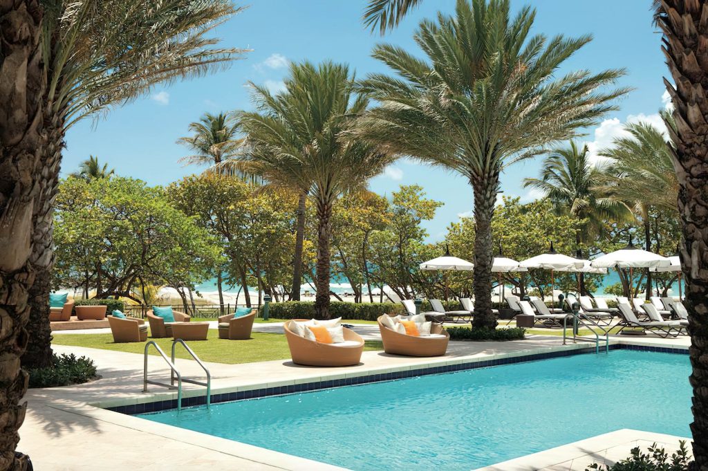 The Ritz-Carlton Bal Harbour, Miami Resort - Bal Harbour, FL, USA - Pool Deck