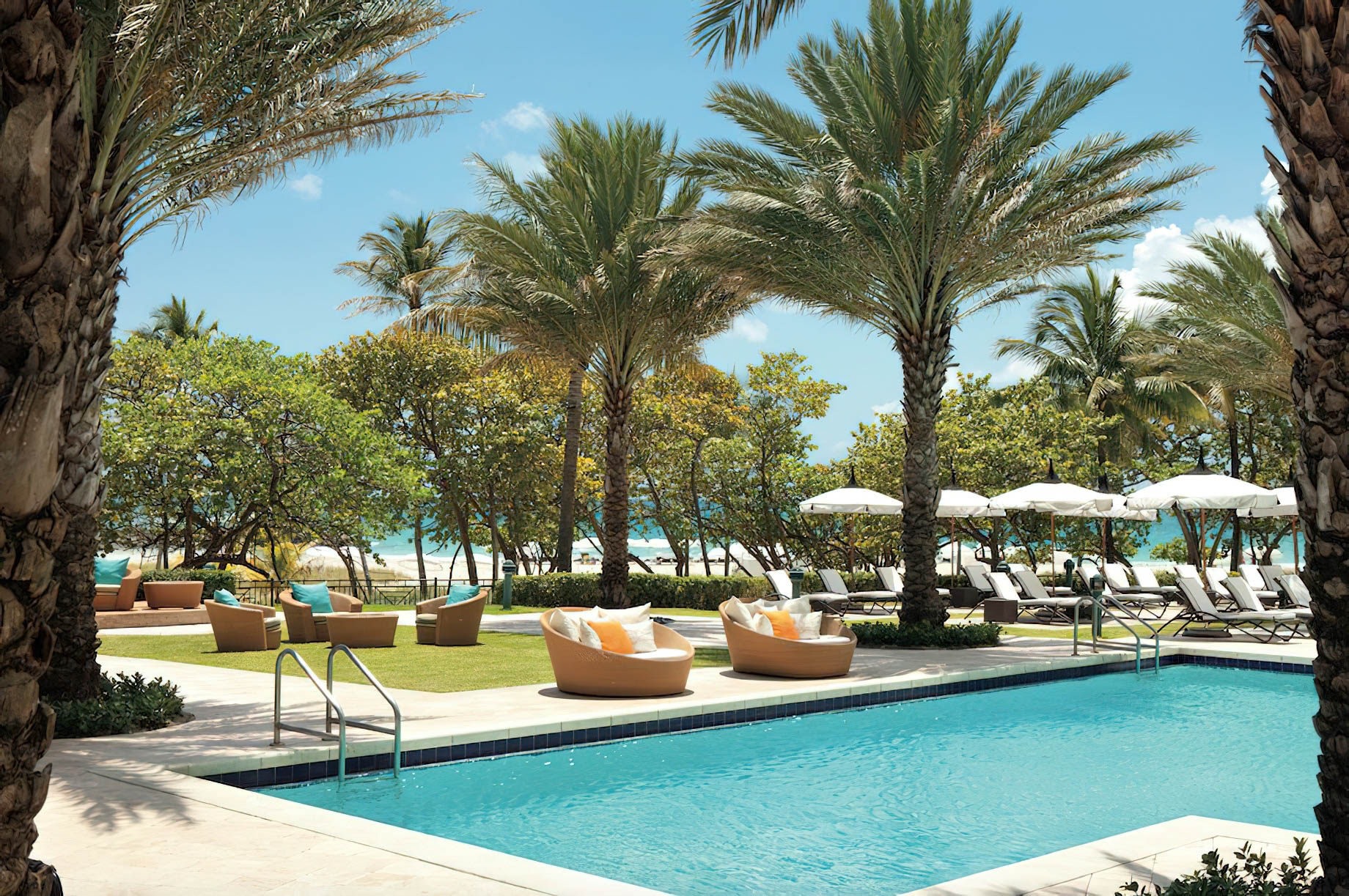 The Ritz-Carlton Bal Harbour, Miami Resort – Bal Harbour, FL, USA – Pool Deck