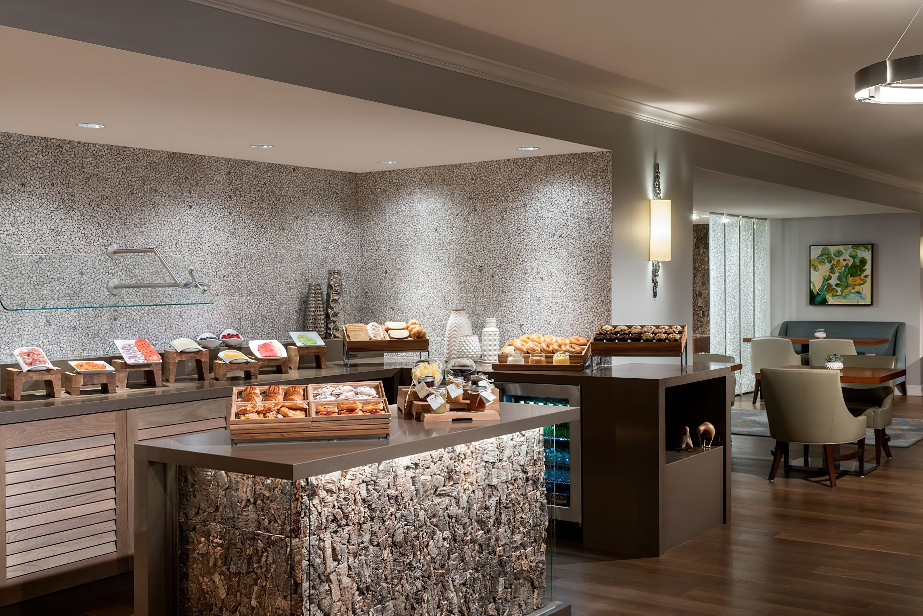 The Ritz-Carlton, Sarasota Hotel - Sarasota, FL, USA - Club Lounge Food Station