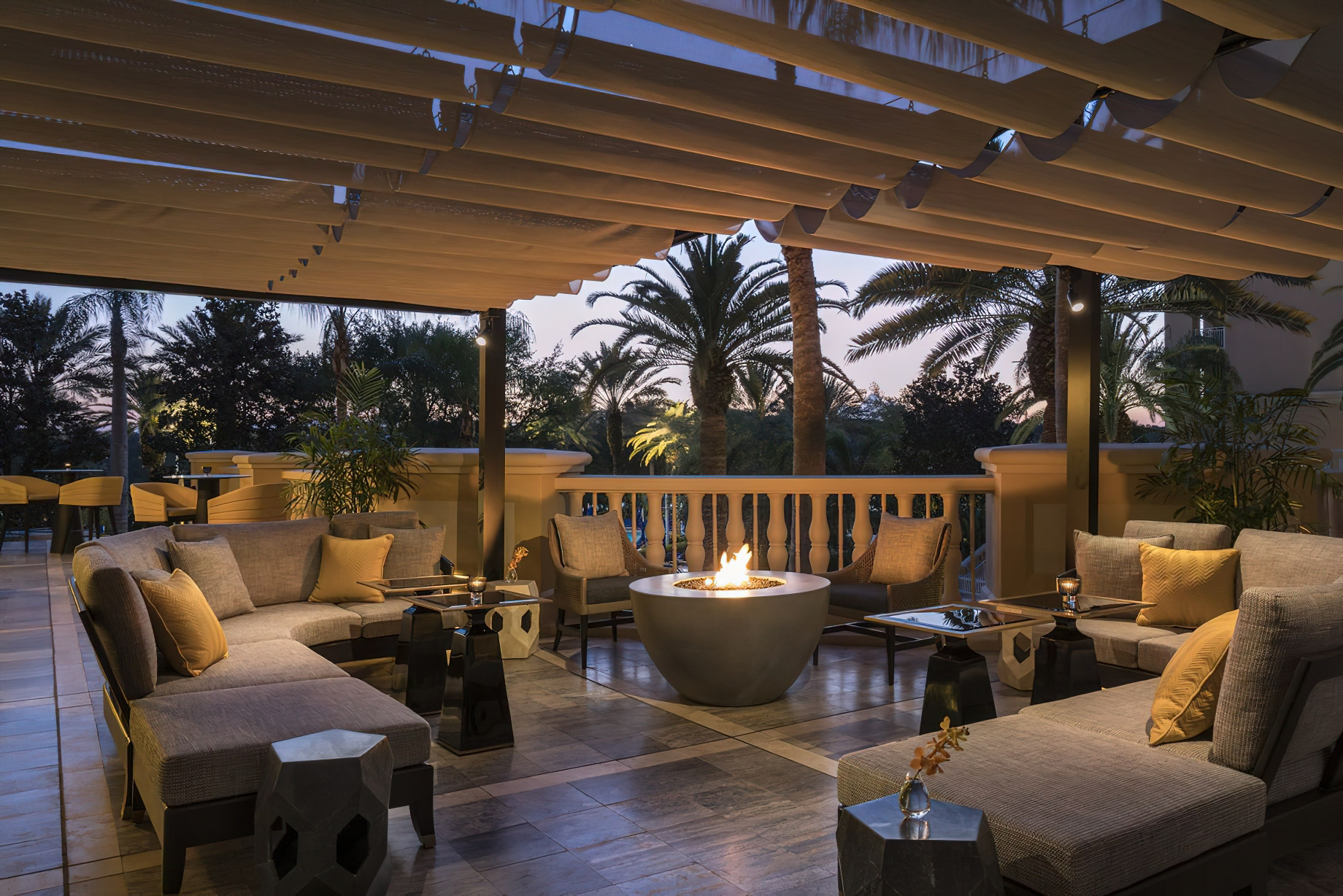 The Ritz-Carlton Orlando, Grande Lakes Resort – Orlando, FL, USA – Lobby Lounge Terrace