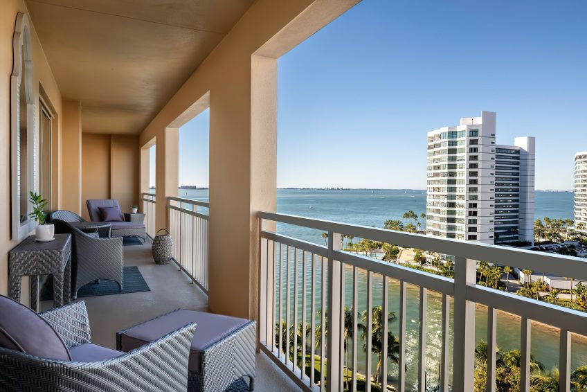The Ritz-Carlton, Sarasota Hotel - Sarasota, FL, USA - Ritz-Carlton Suite Balcony