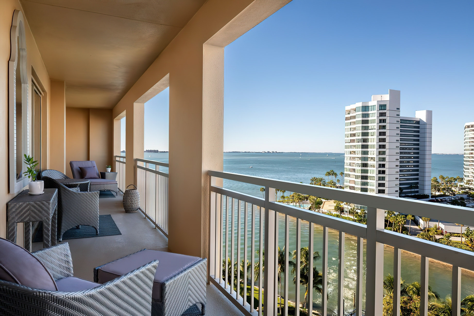 The Ritz-Carlton, Sarasota Hotel – Sarasota, FL, USA – Ritz-Carlton Suite Balcony