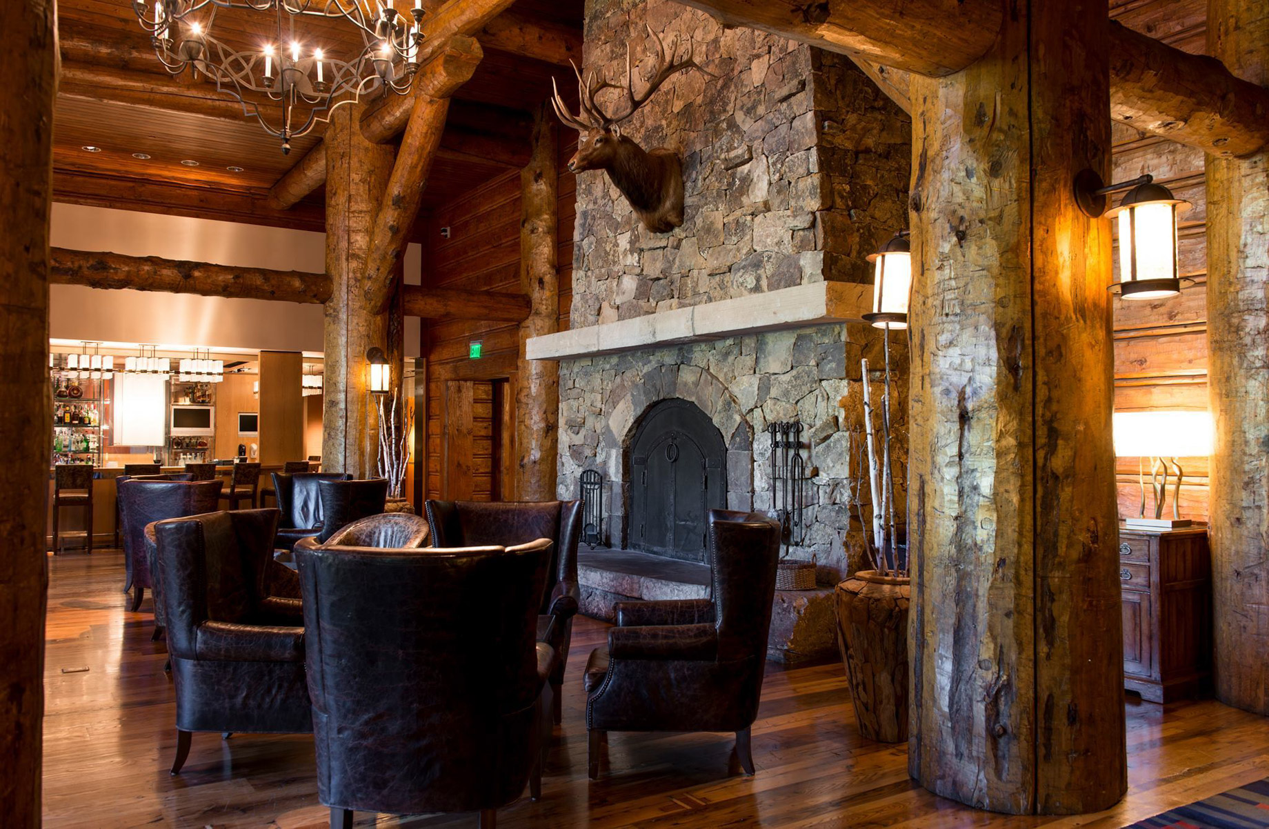 The Ritz-Carlton, Bachelor Gulch Resort – Avon, CO, USA – Great Room Fireplace