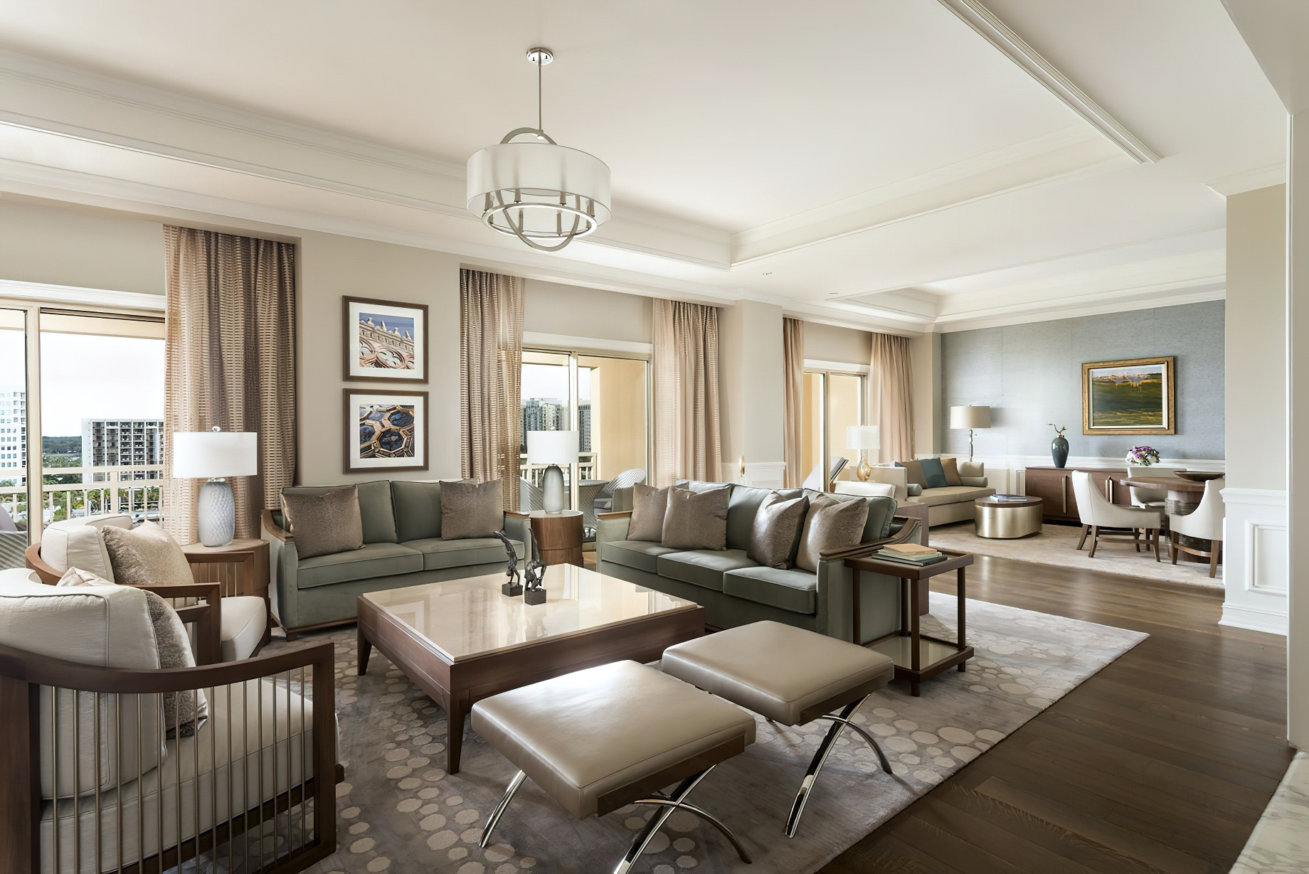 The Ritz-Carlton, Sarasota Hotel – Sarasota, FL, USA – Ritz-Carlton Suite Living Room