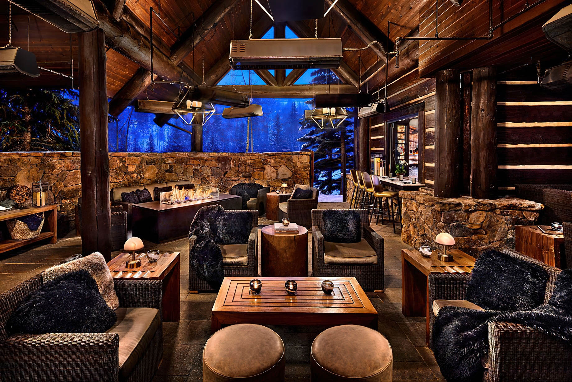 The Ritz-Carlton, Bachelor Gulch Resort - Avon, CO, USA - Sakaba Restaurant Terrace