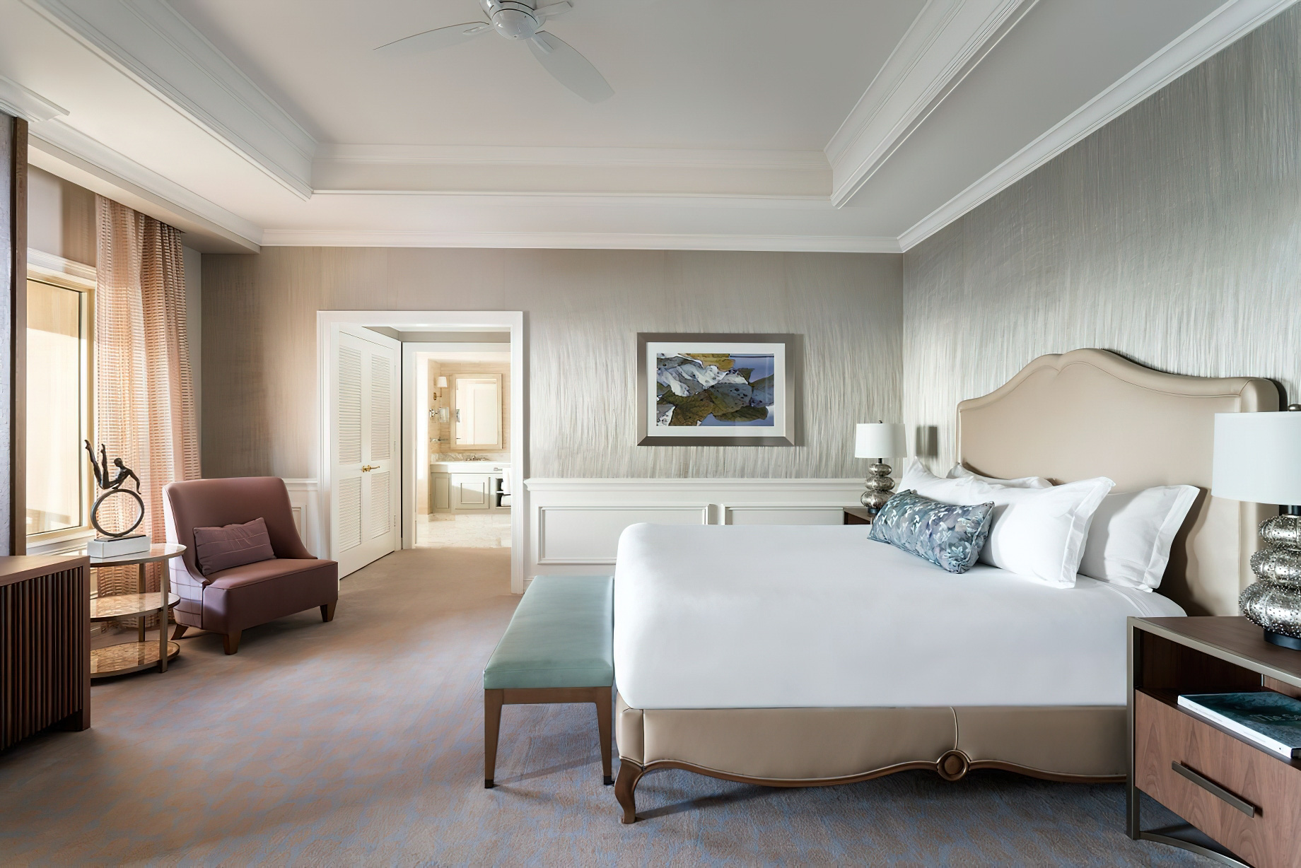 The Ritz-Carlton, Sarasota Hotel – Sarasota, FL, USA – Ritz-Carlton Suite Bedroom