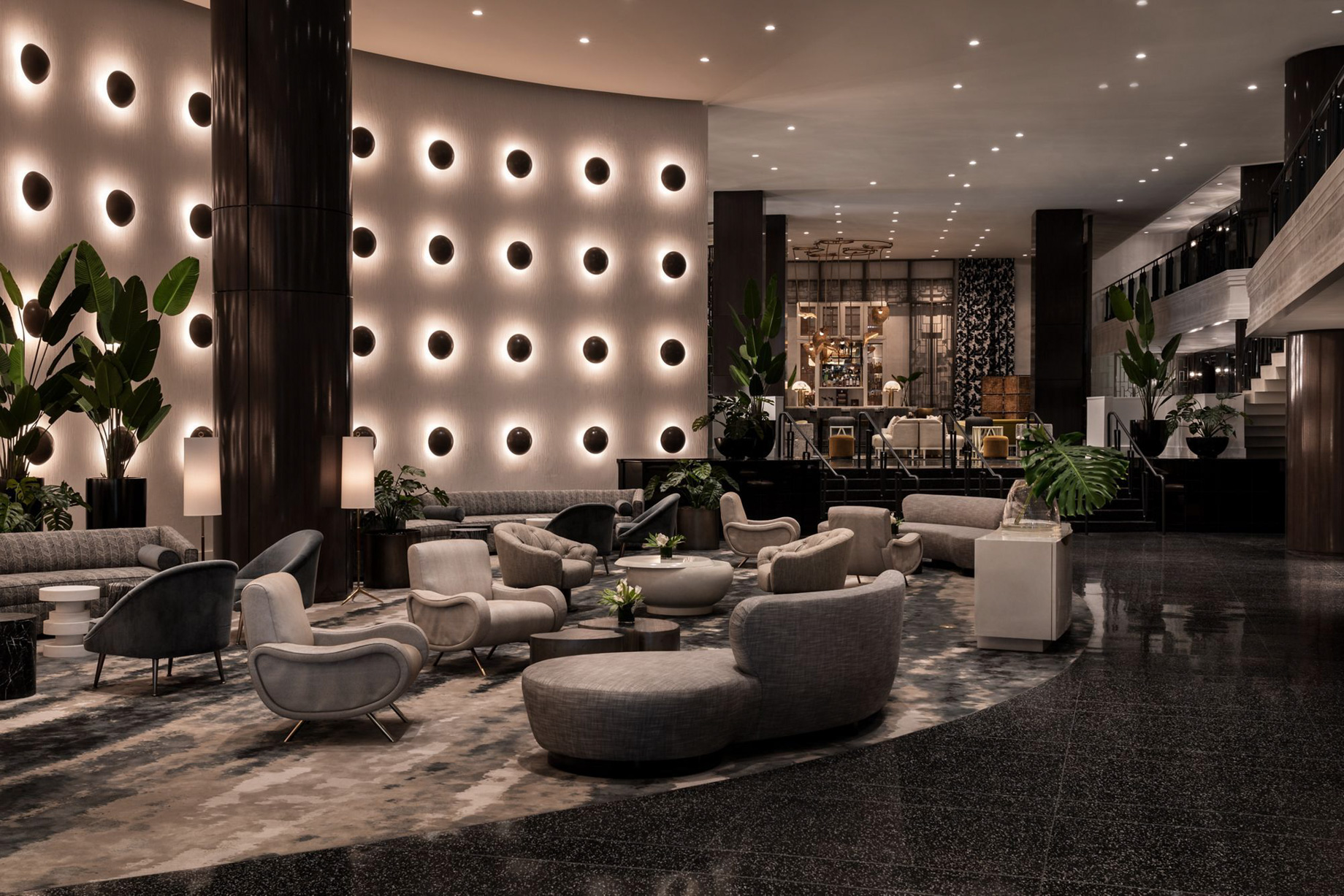 The Ritz-Carlton, South Beach Hotel – Miami Beach, FL, USA – Lobby Lounge